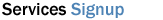 Signup